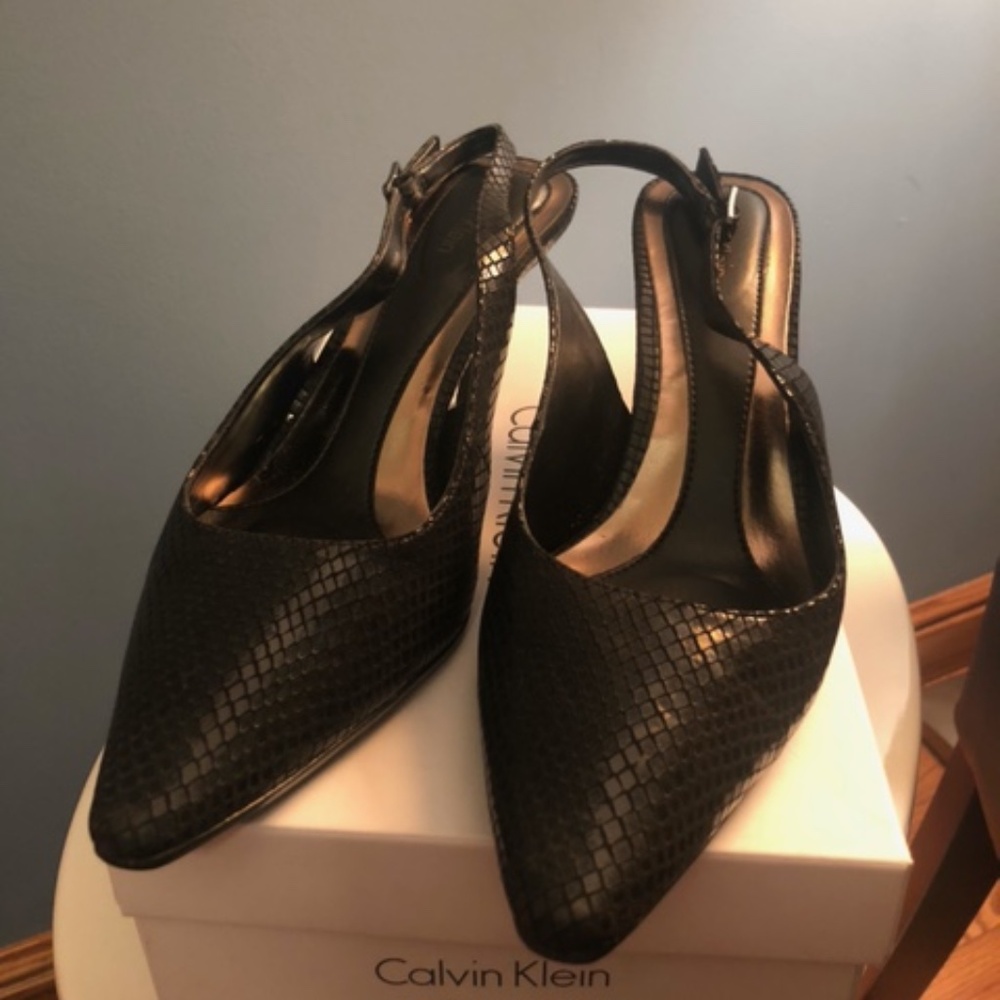 Python print slingback heels - Picture 6 of 6